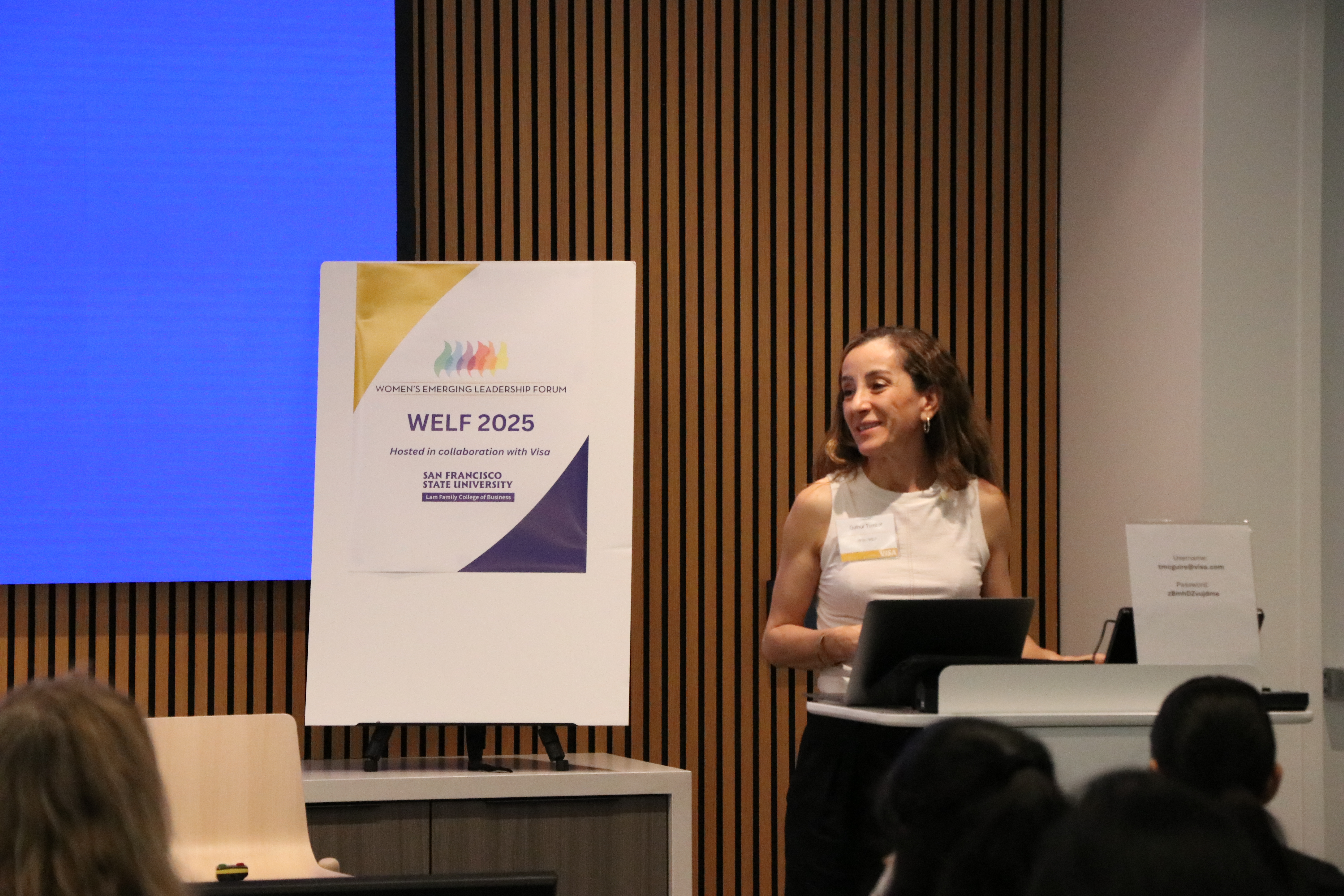 Professor Gulnur Tumbat at WELF 2025