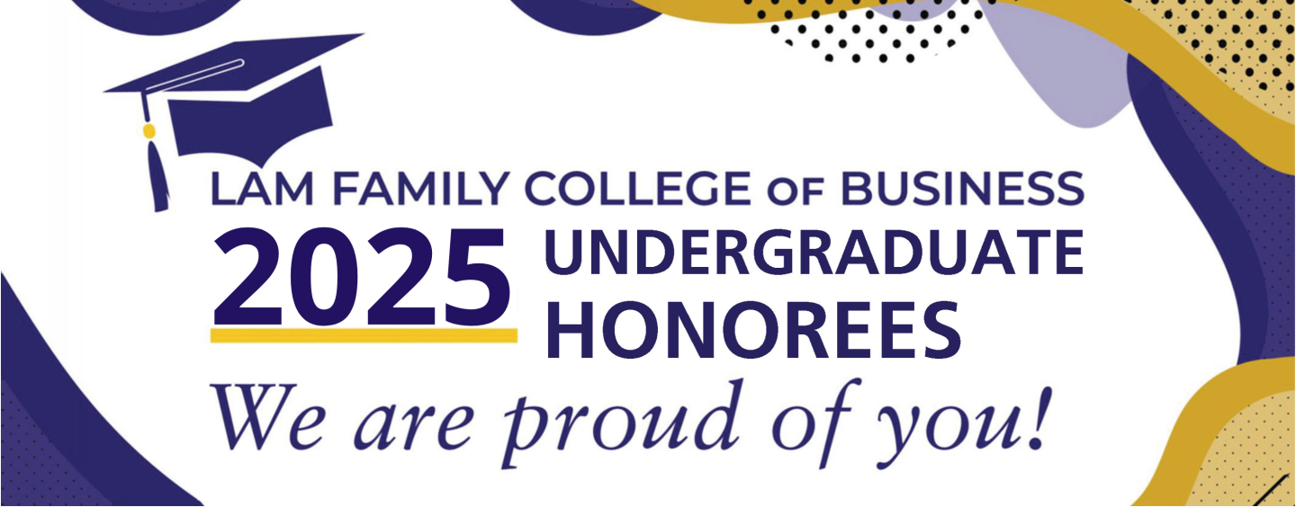 2025 Undergraduate Honorees